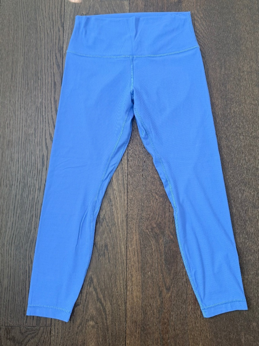 Lululemon Align Ribbed High-Rise Pant 25" Wild Indigo Size 10